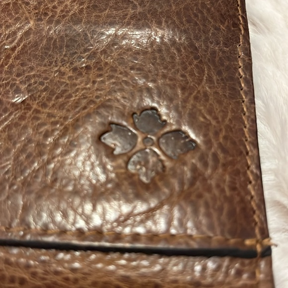 Patricia Nash Brown Leather Wallet with Embossed Design - Picture 6 of 9